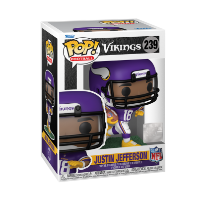 Funko Pop! NFL: Vikings - Justin Jefferson - Forelle American Sports Equipment
