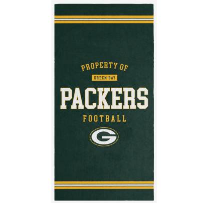 FOCO NFL Property Of Beach Towel - Forelle American Sports Equipment