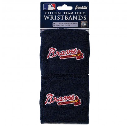 Franklin MLB Embroidered Wristband 2,5 Inch - Forelle American Sports Equipment